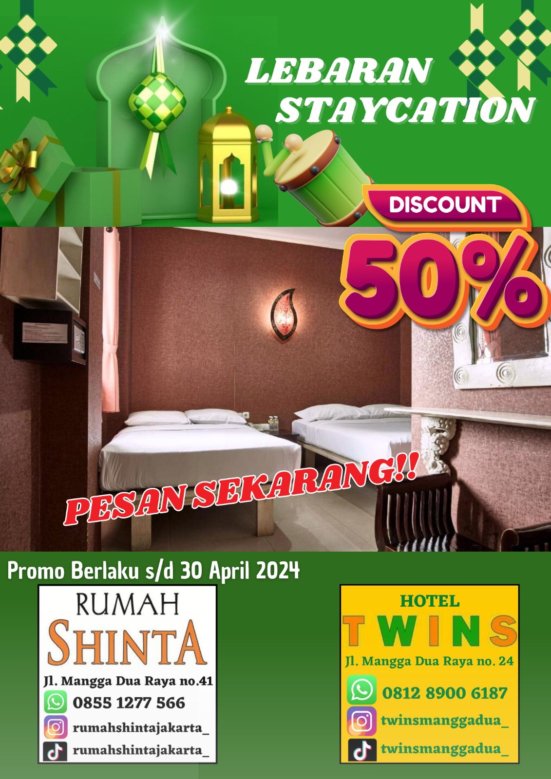 Diskon Penginapan April 2024